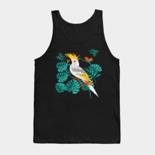 Colorful Bird in nature Tank Top